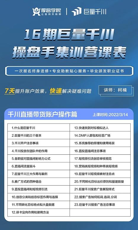 图文千川如何放量？
