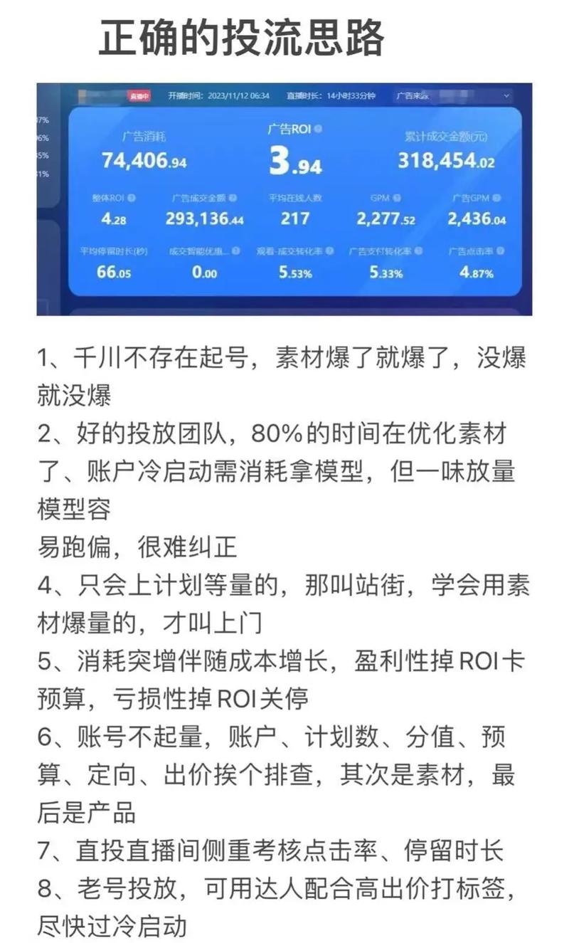 如何做好千川？