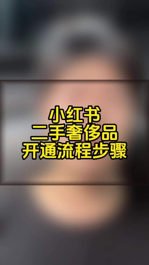 小红书如何开通二奢