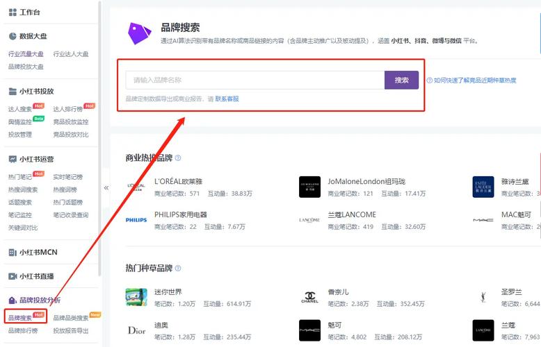 小红书如何看竞店销量