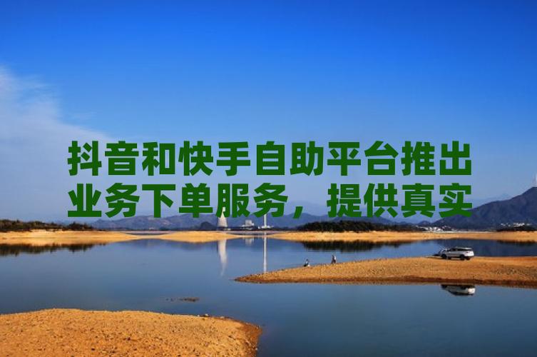 dy自助平台业务下单真人,快手低价业务自助平台软件