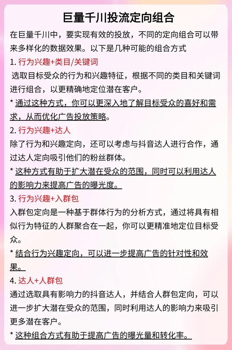 千川人群包如何用？