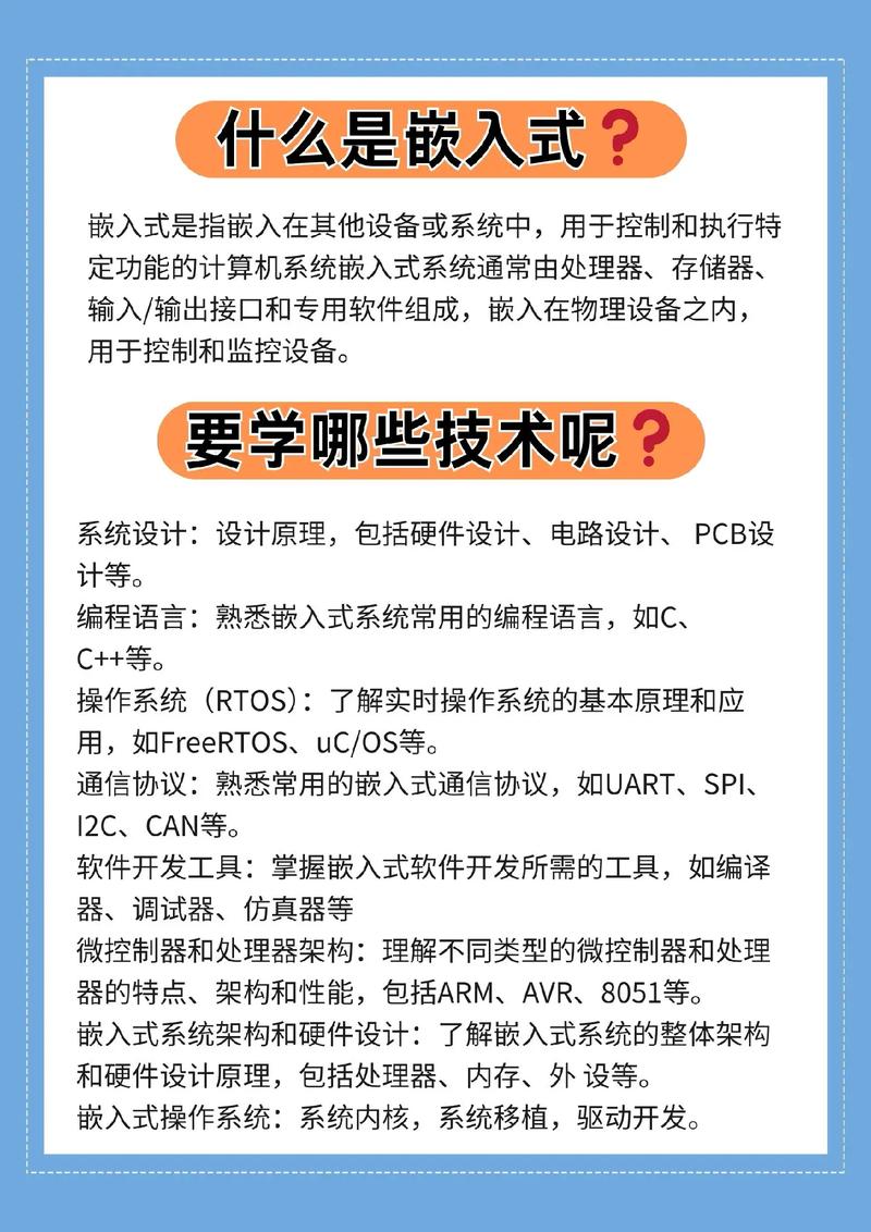 怎么自学嵌入式