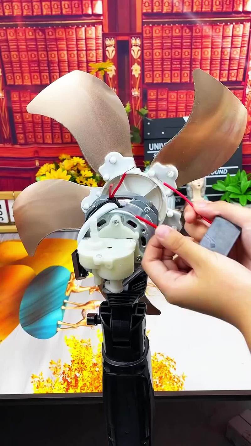 玩具风扇发热怎么修视频