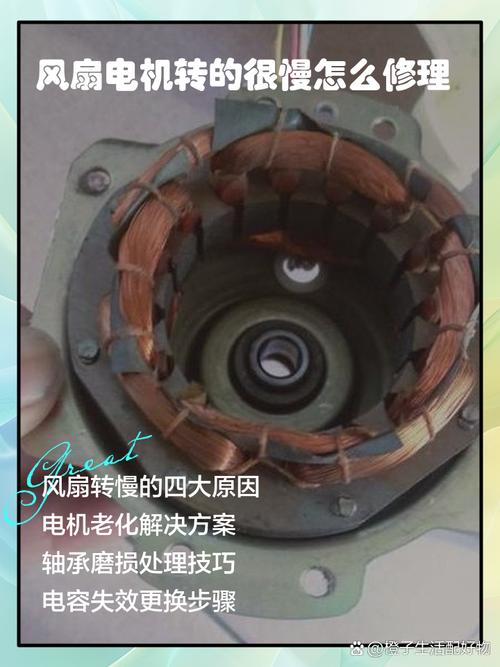 旧风扇转不快怎么修视频