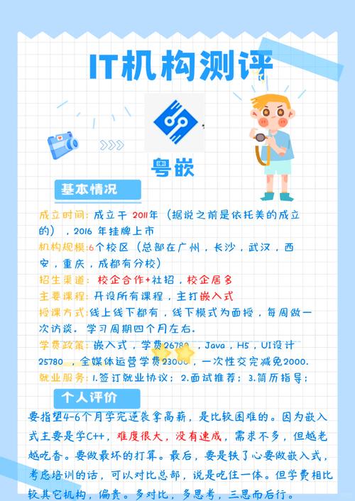 2万去粤嵌培训什么