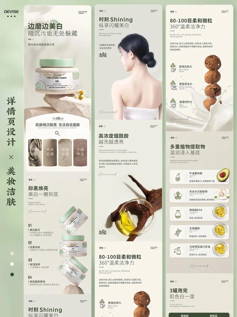 电商ps详情图怎么做一件套用