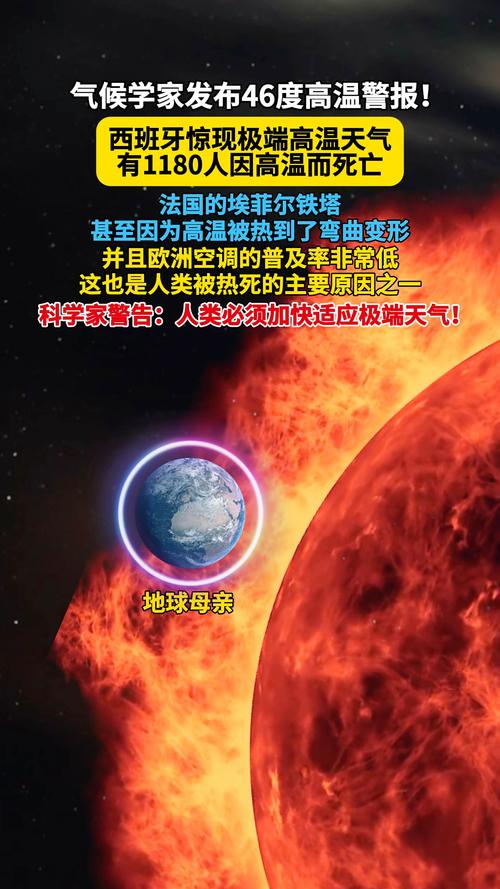 西班牙高温逼近50℃
