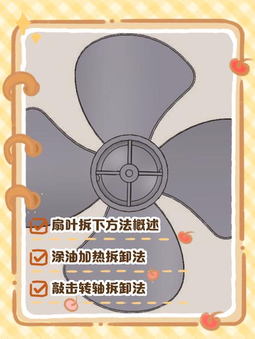 风扇上面脱落了怎么修