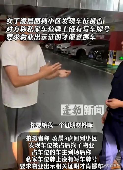 女子占用私人车位半小时被要求付200