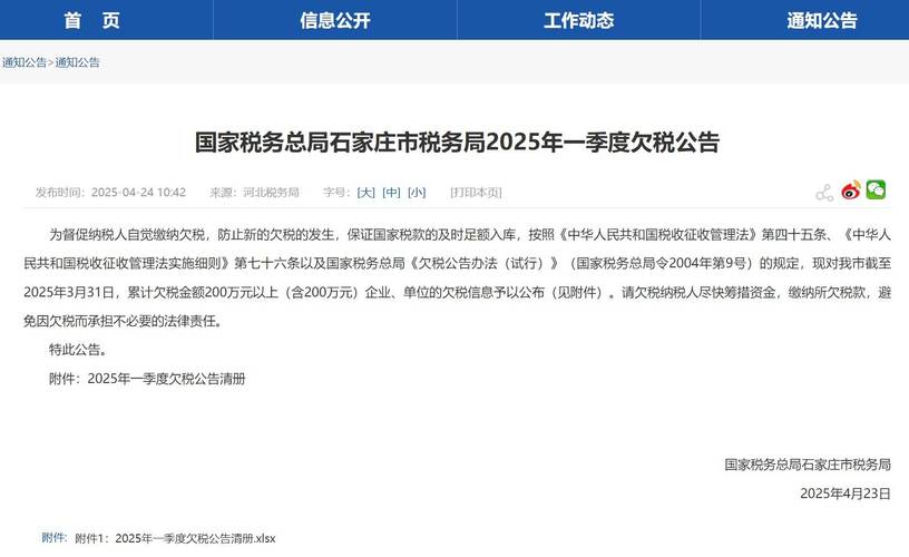 冯小刚关联公司新增6则欠税公告
