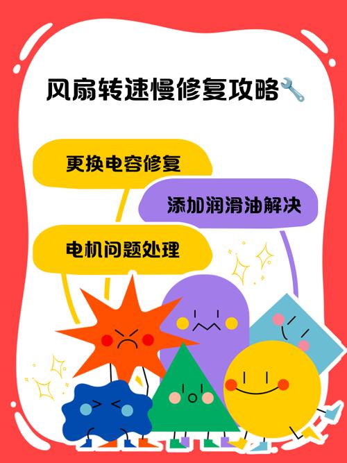 立体风扇转速慢怎么修