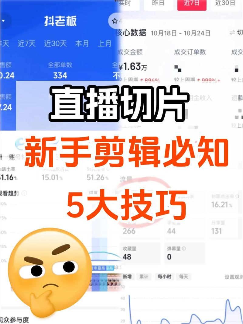 抖音二类电商剪辑怎么做