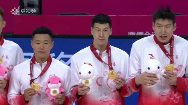 广东队夺得全运会男篮金牌