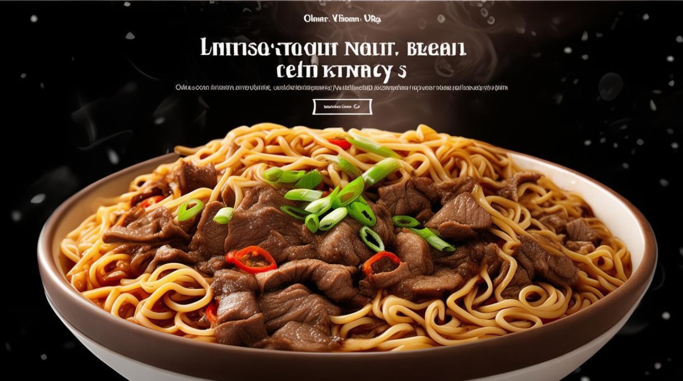 牛肉面做电商怎么做好看