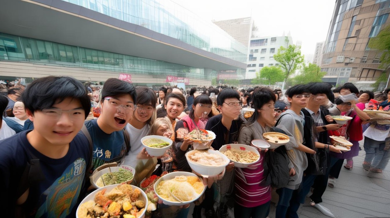最低3元1碗 年轻人抢着去博物馆炫饭