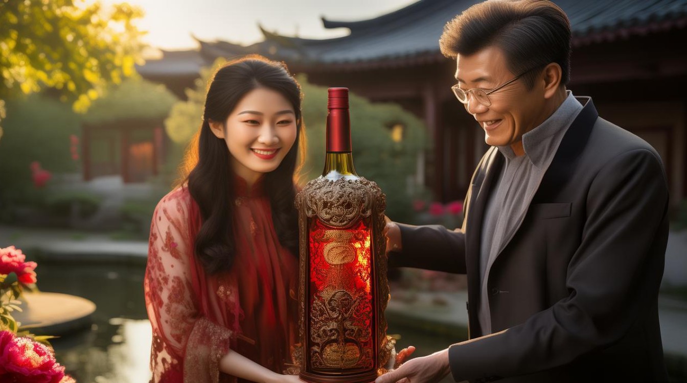 女子即将结婚 父母取出封存的女儿红