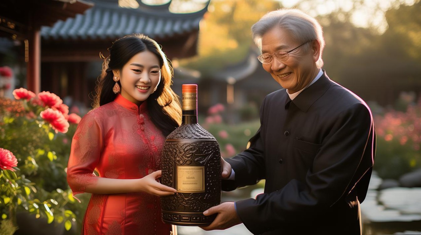女子即将结婚 父母取出封存的女儿红