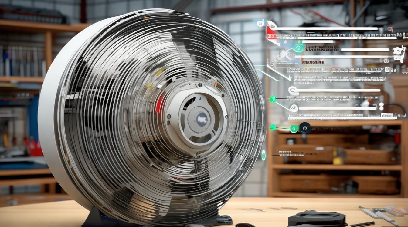 风扇头不转向怎么修