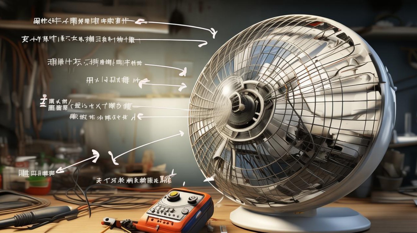 电风扇带灯都坏了怎么修