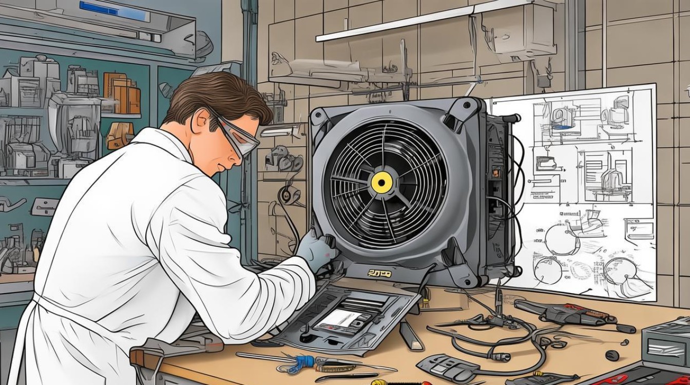 羽博f3风扇怎么修