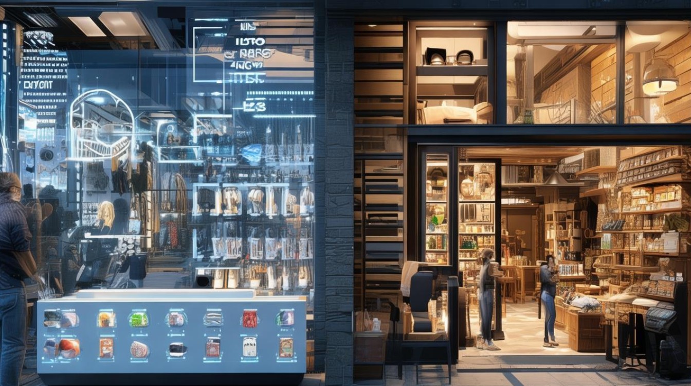 电商和实体店怎么做的