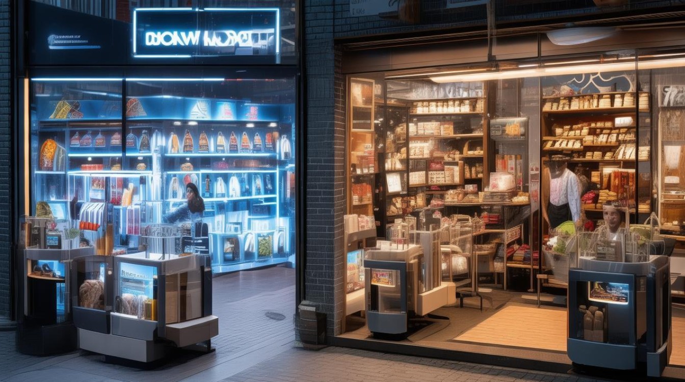 电商和实体店怎么做的