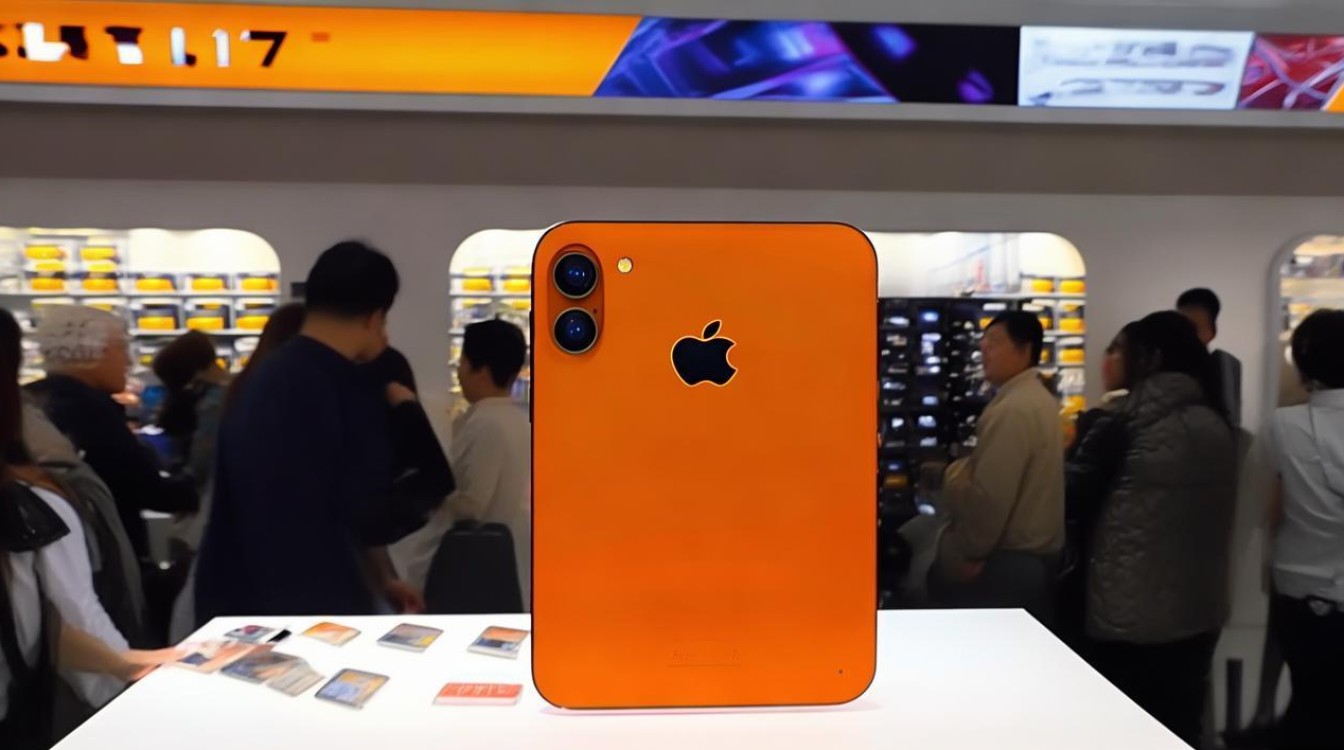 iPhone 17橙色斜挎挂绳卖断货
