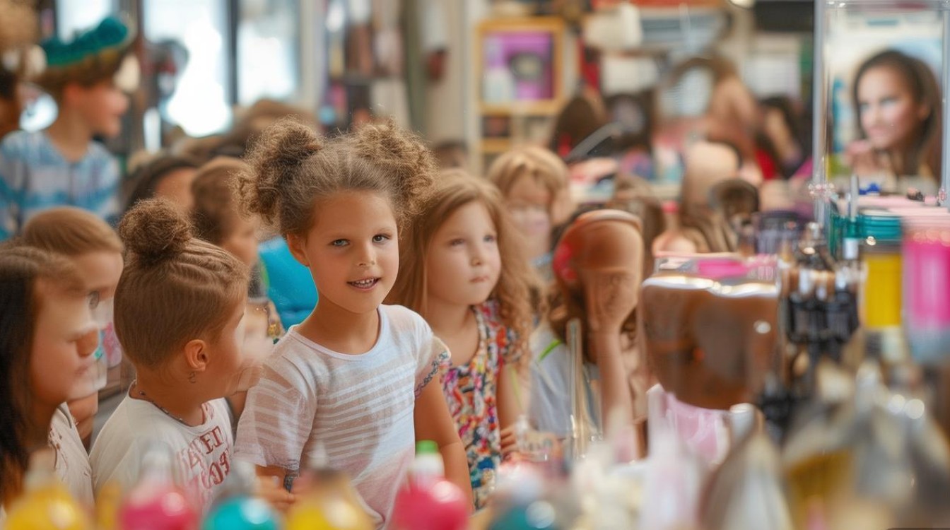 小孩怎么学习美业