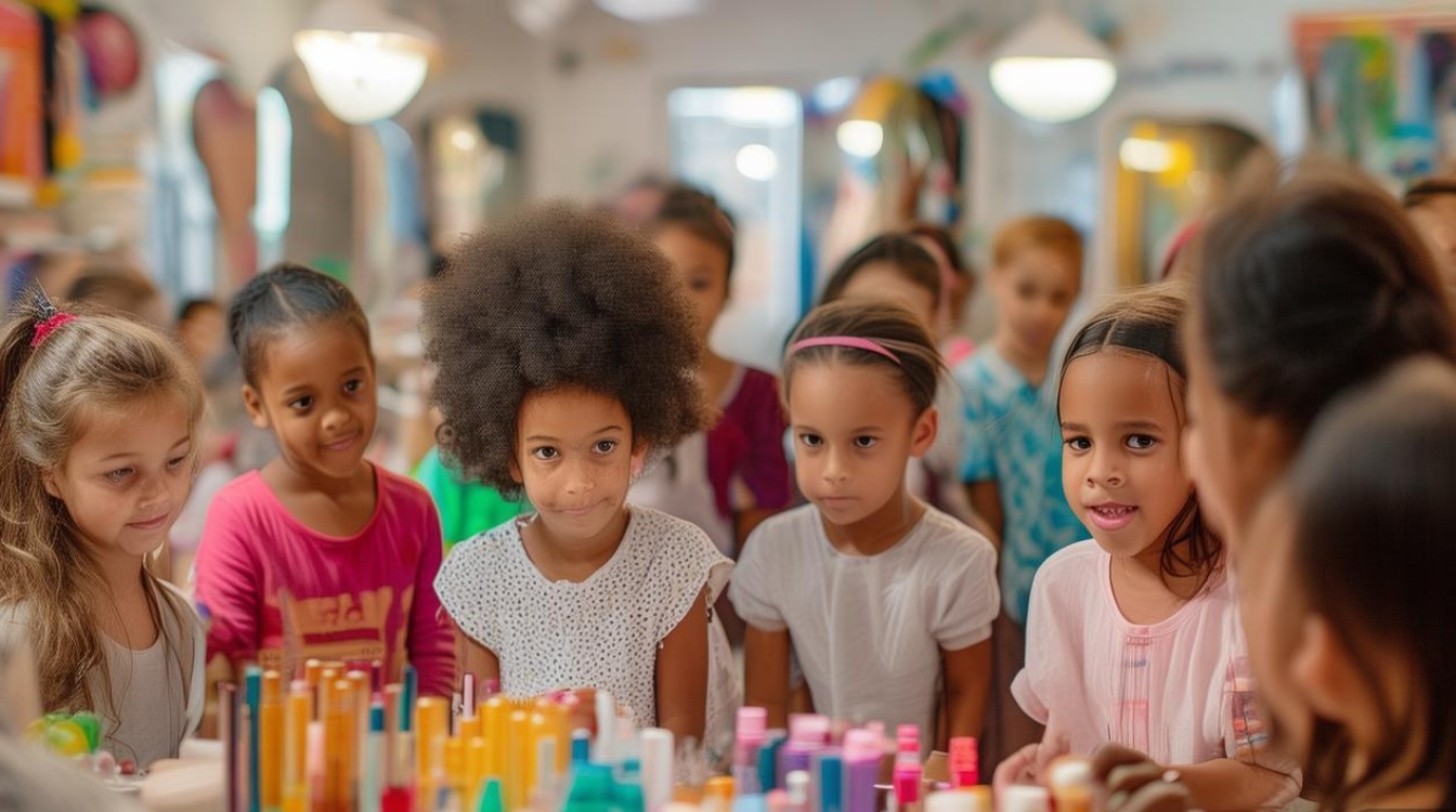 小孩怎么学习美业