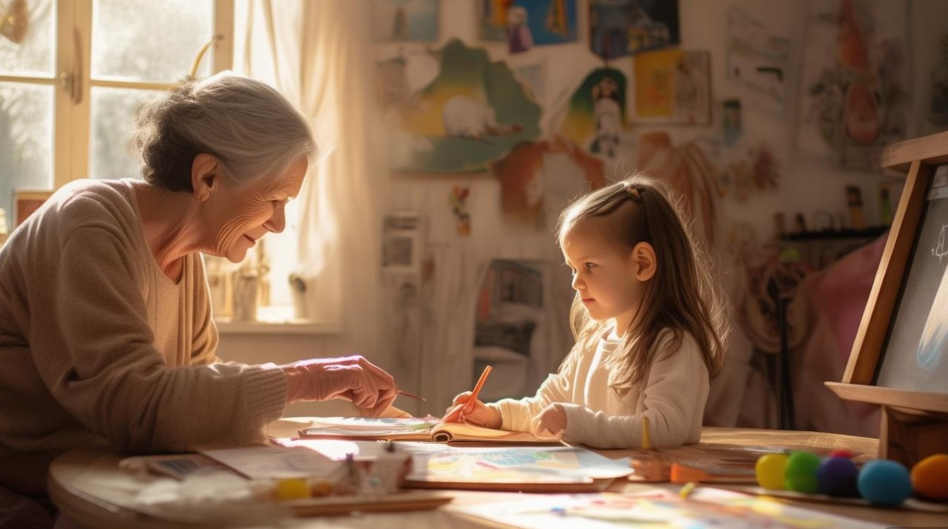 奶奶怎么教育孙女学习