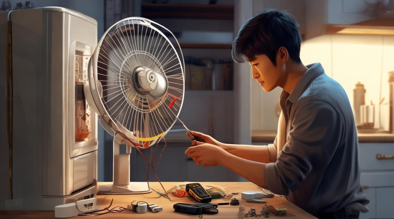 美菱风扇开关坏了怎么修