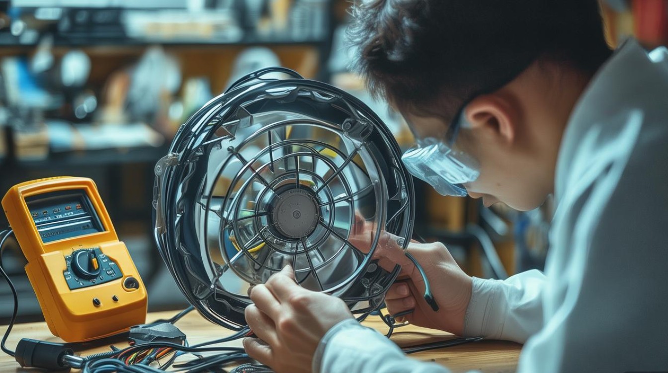 风扇短路不转了怎么修
