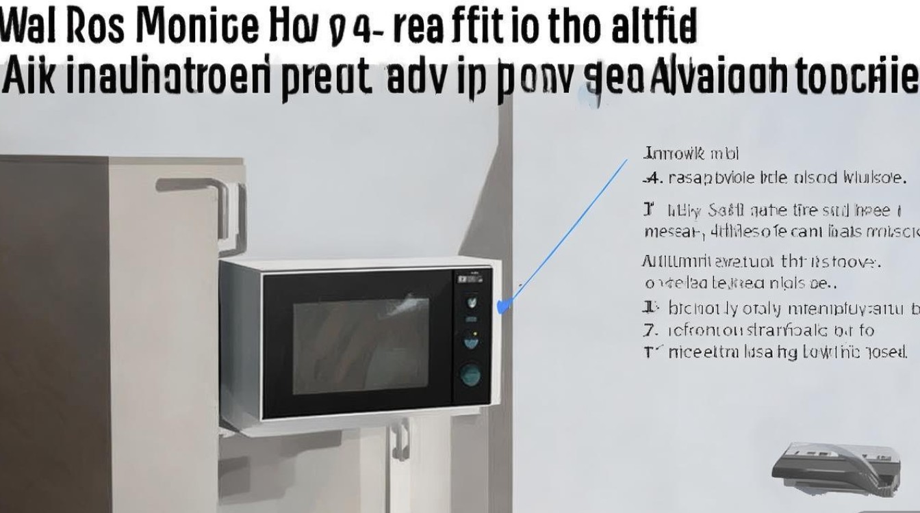 壁挂式微波炉掉了怎么修