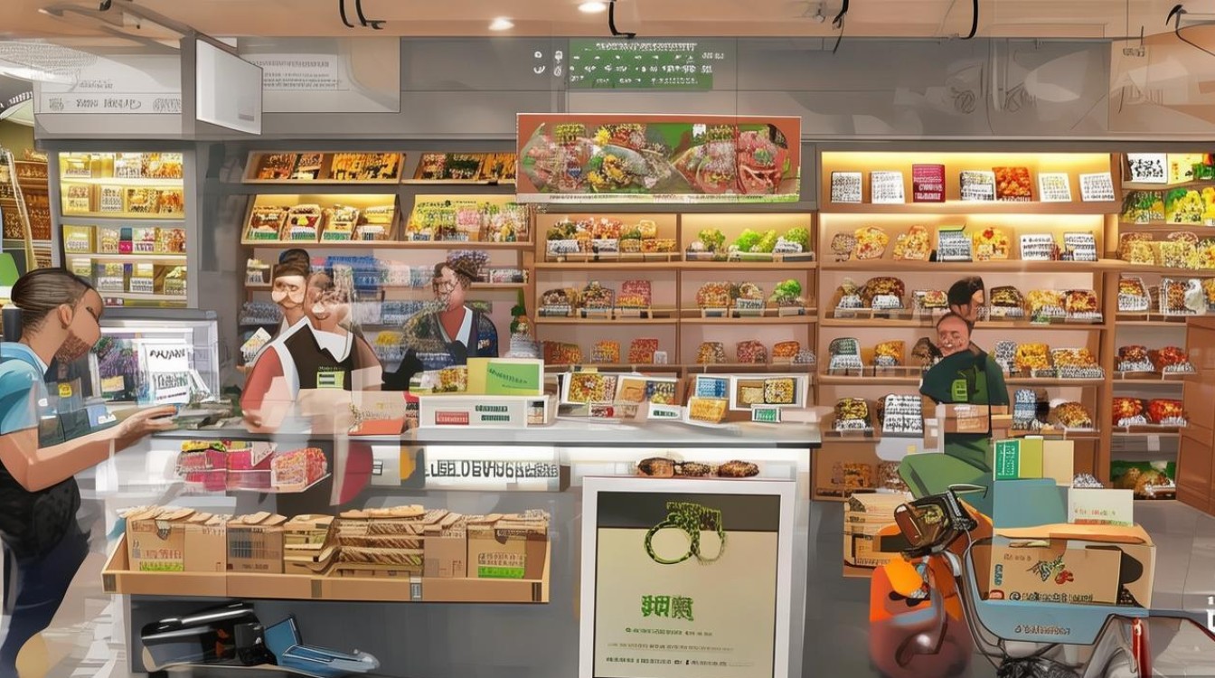 小区小吃店怎么做电商的