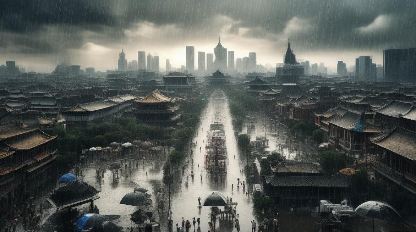 #北京下成了暴雨痛城#
