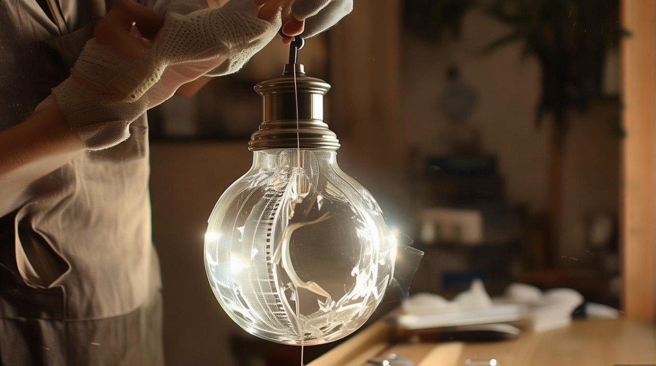 风扇灯破了一个洞怎么修