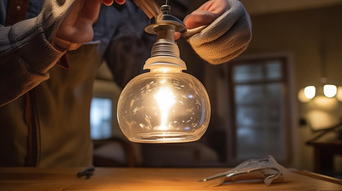 风扇灯破了一个洞怎么修