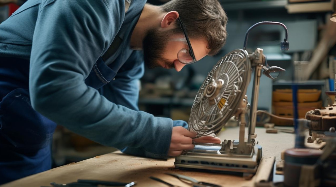 拉线风扇卡住了怎么修视频