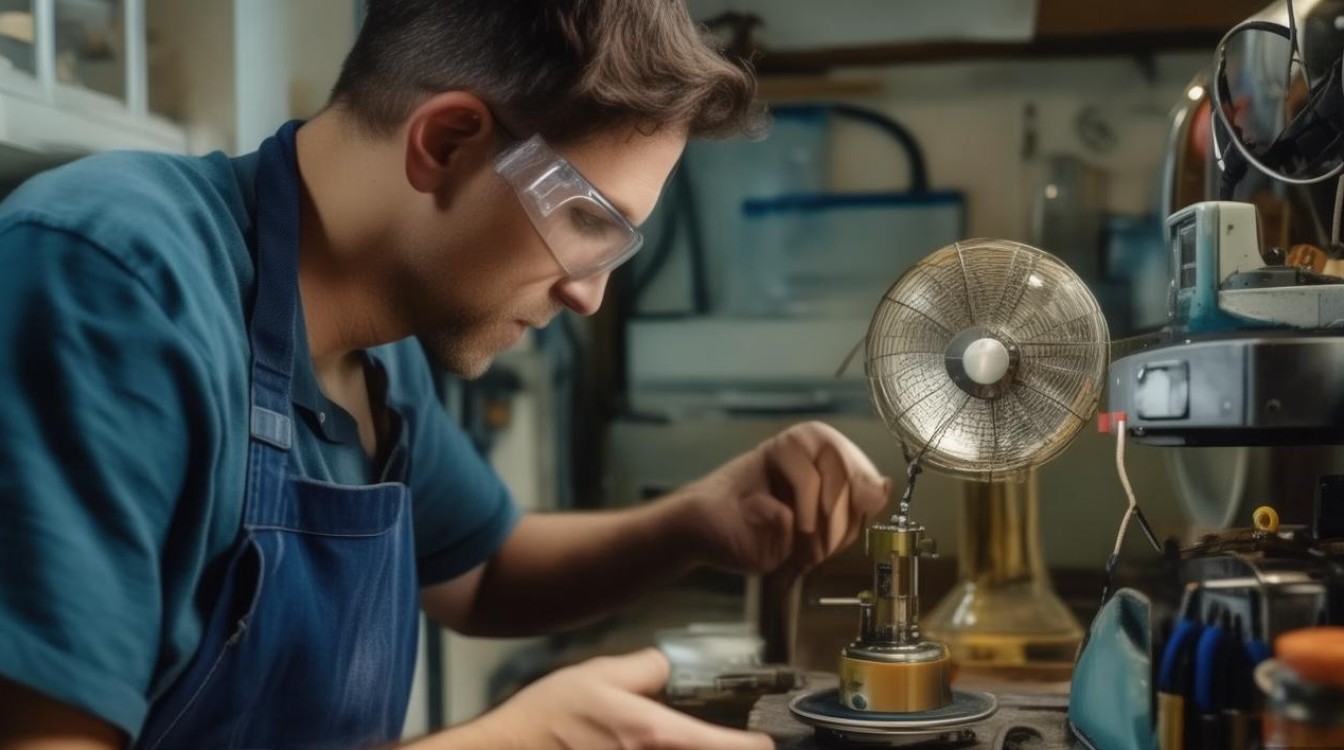 拉线风扇卡住了怎么修视频