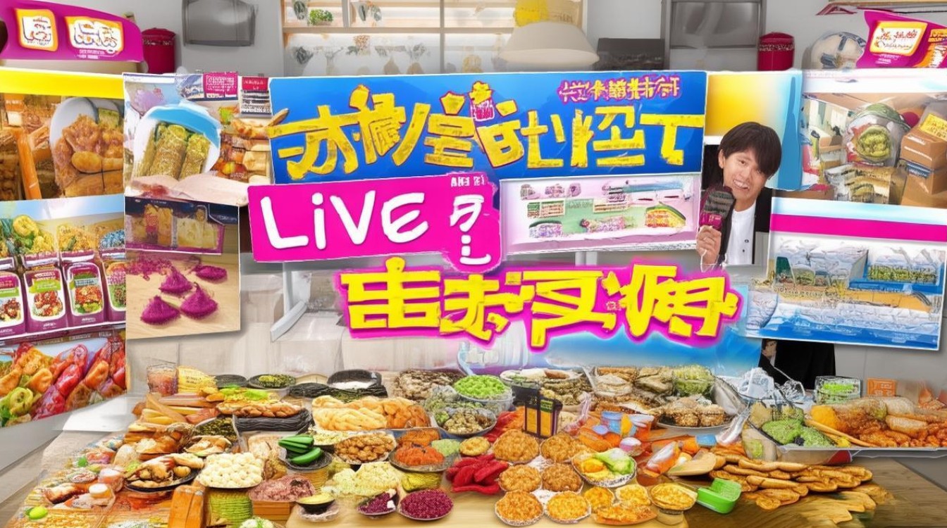 零食电商直播封面怎么做