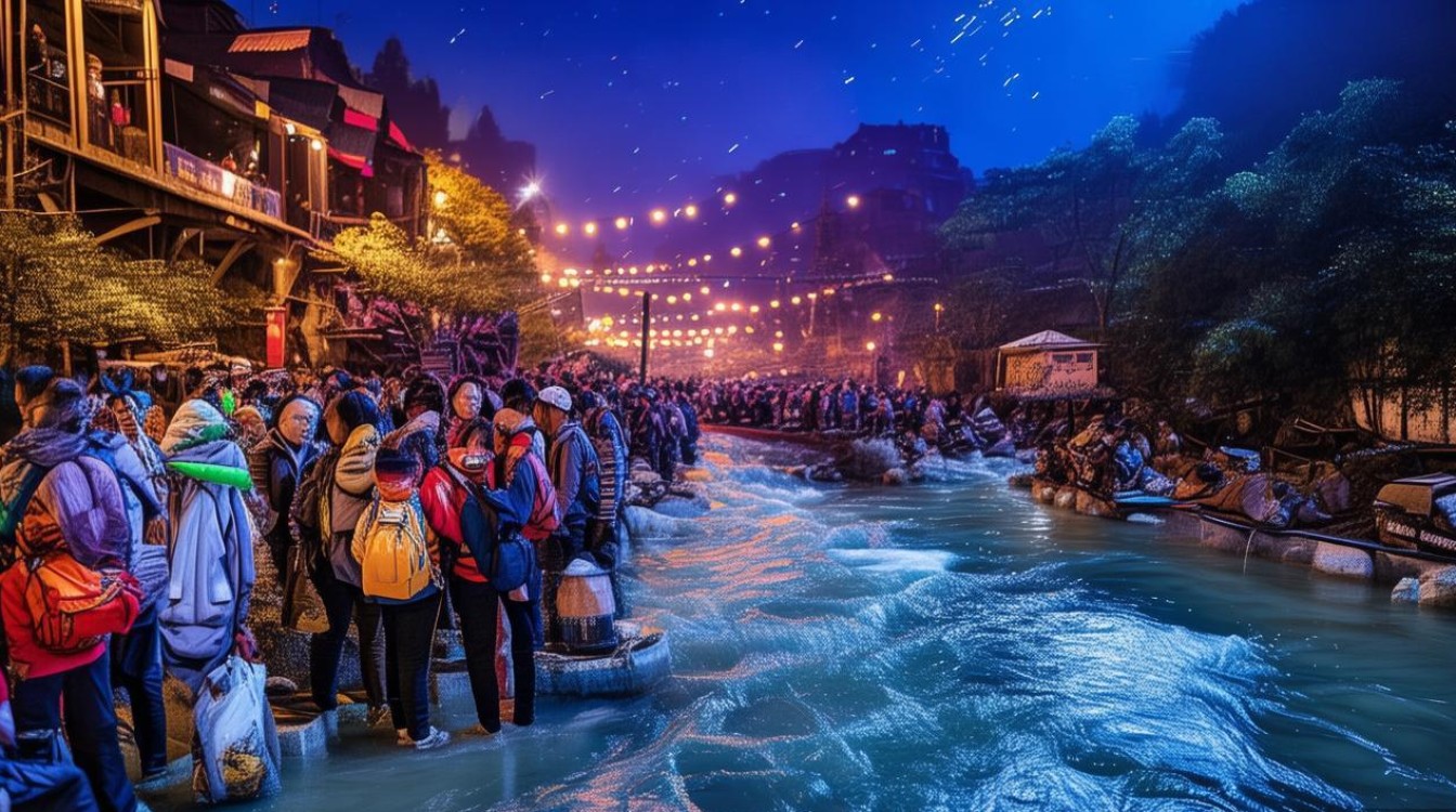 贵州一漂流景区大量游客滞留至半夜