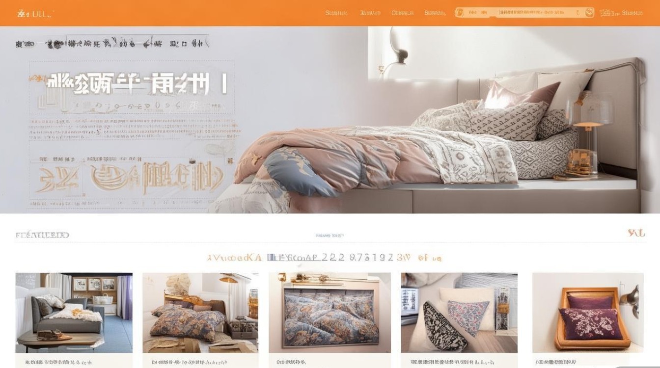 家纺类电商首页排版怎么做