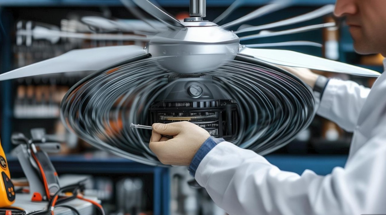 风扇转不会卡住了怎么修