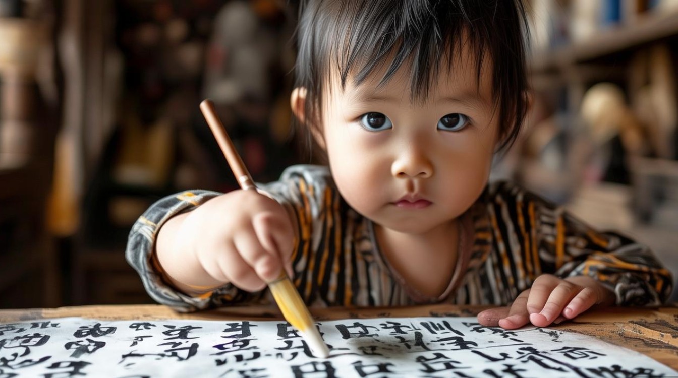 幼儿学习书法怎么写