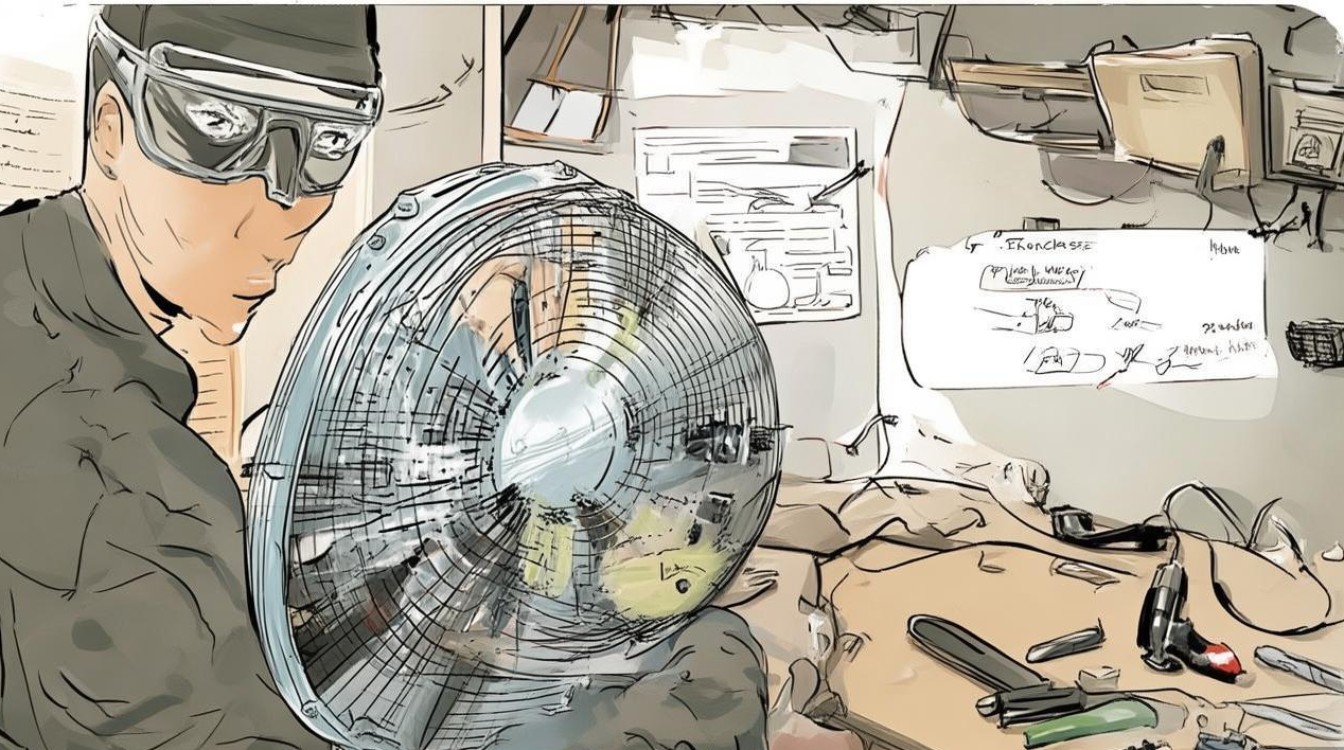 塑料风扇出问题怎么修