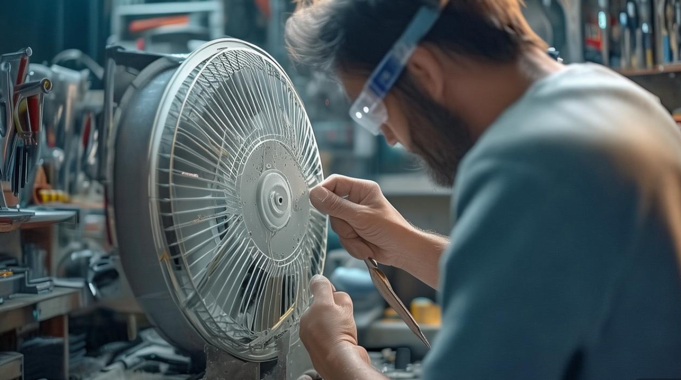 塑料风扇出问题怎么修