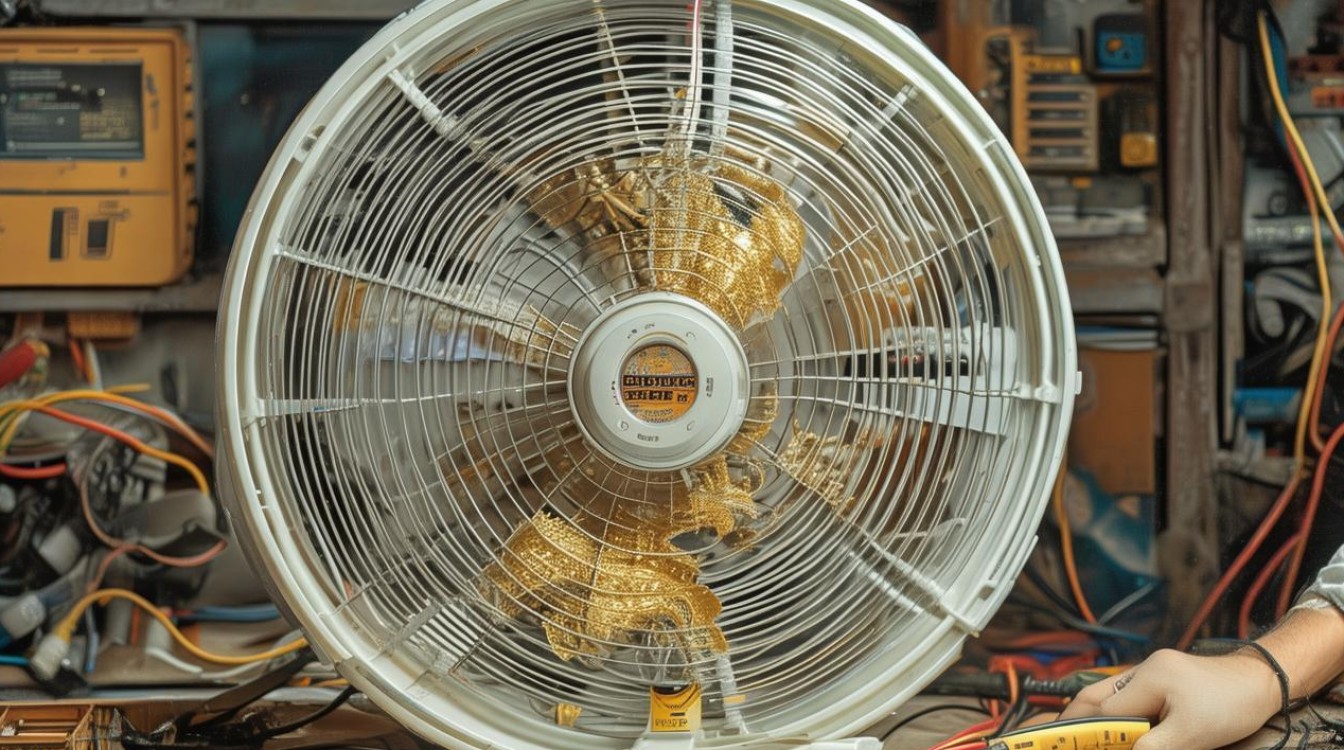 金龙牌电风扇不转怎么修
