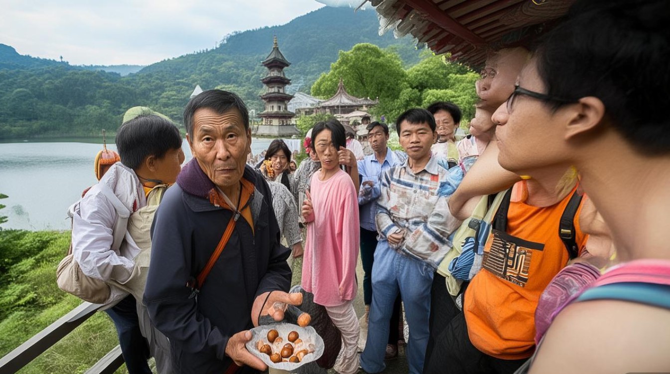 景区回应游客捡板栗壳被说成偷东西