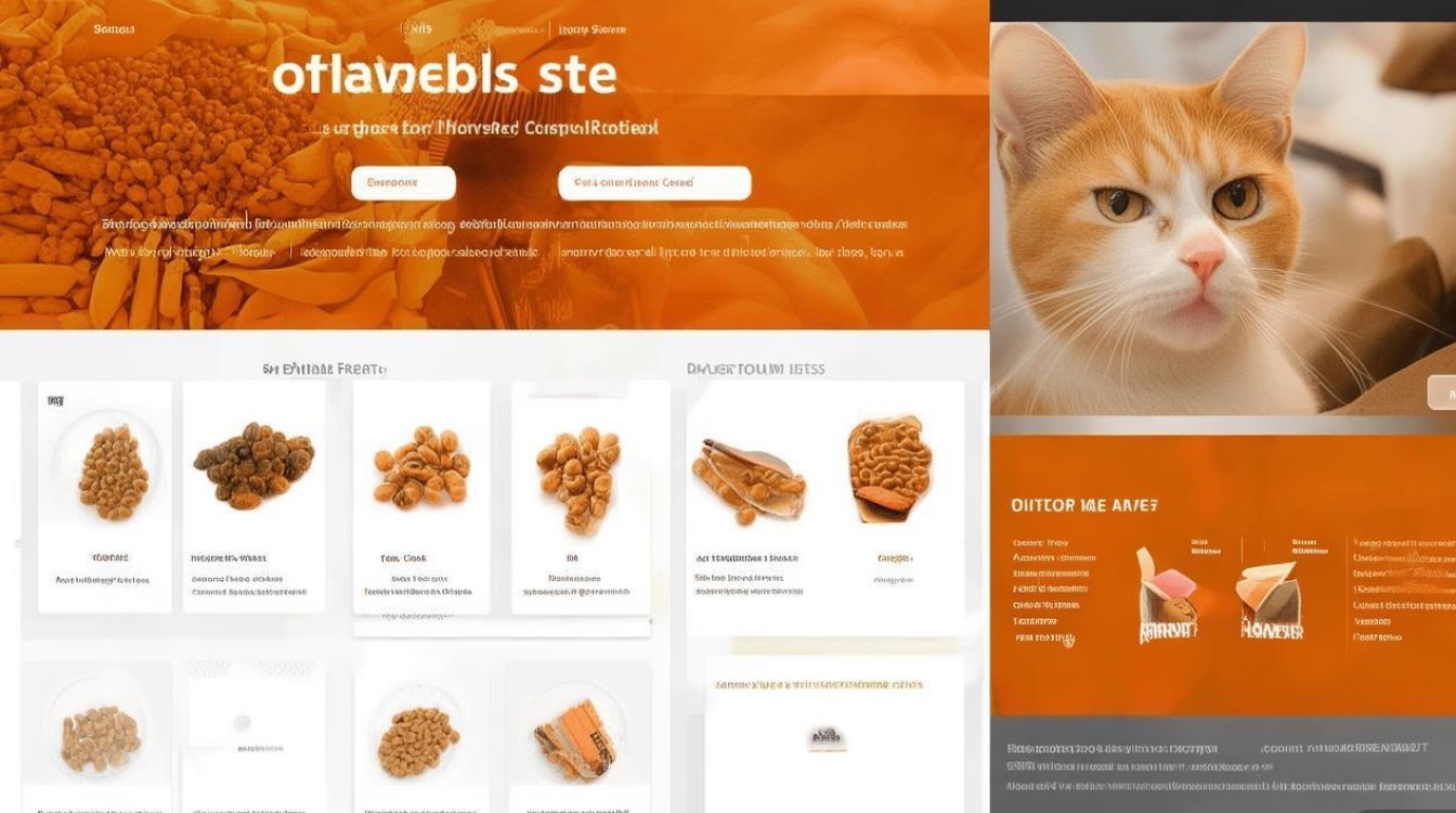 怎么做猫粮电商设计图